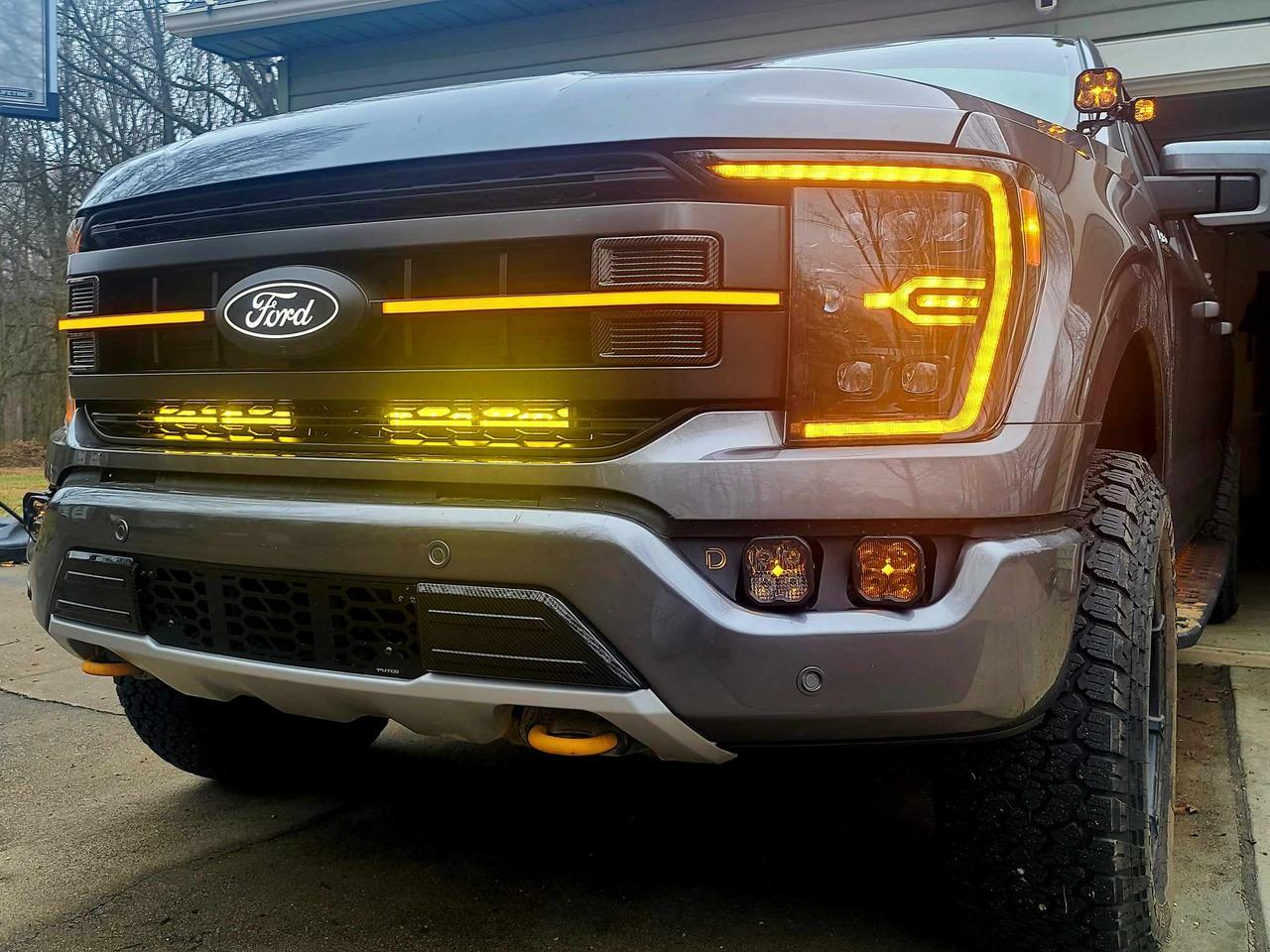 Ford F-150 Behind the Grille Light Kit Tremor
