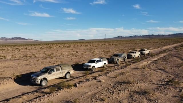 Ford F-150 Big Bear CA to Las Vegas NV - All Dirt trip1