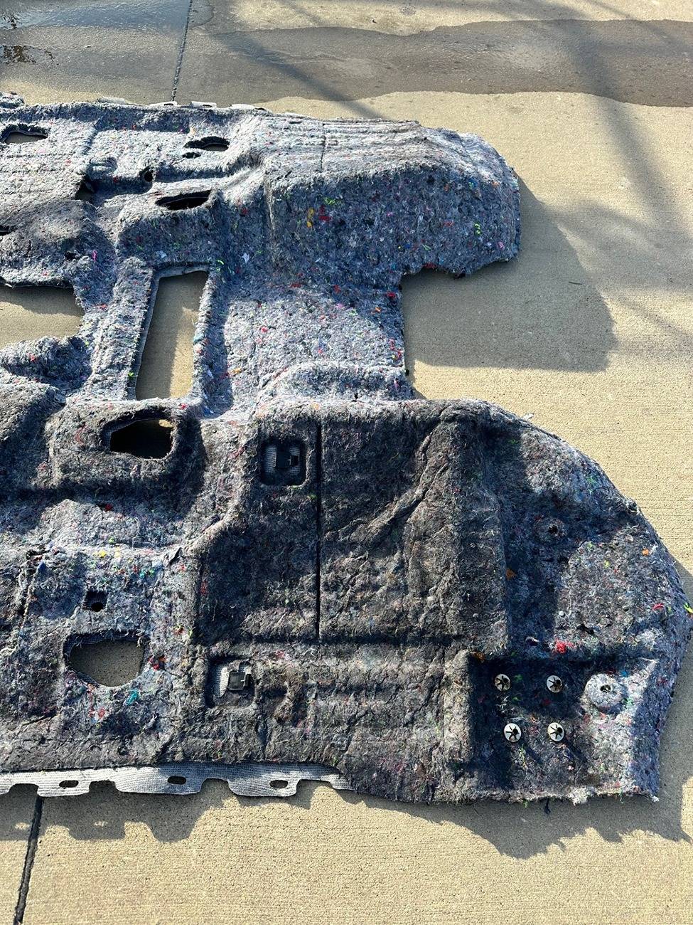 Ford F-150 Massive water intrusion in cab truck carpet
