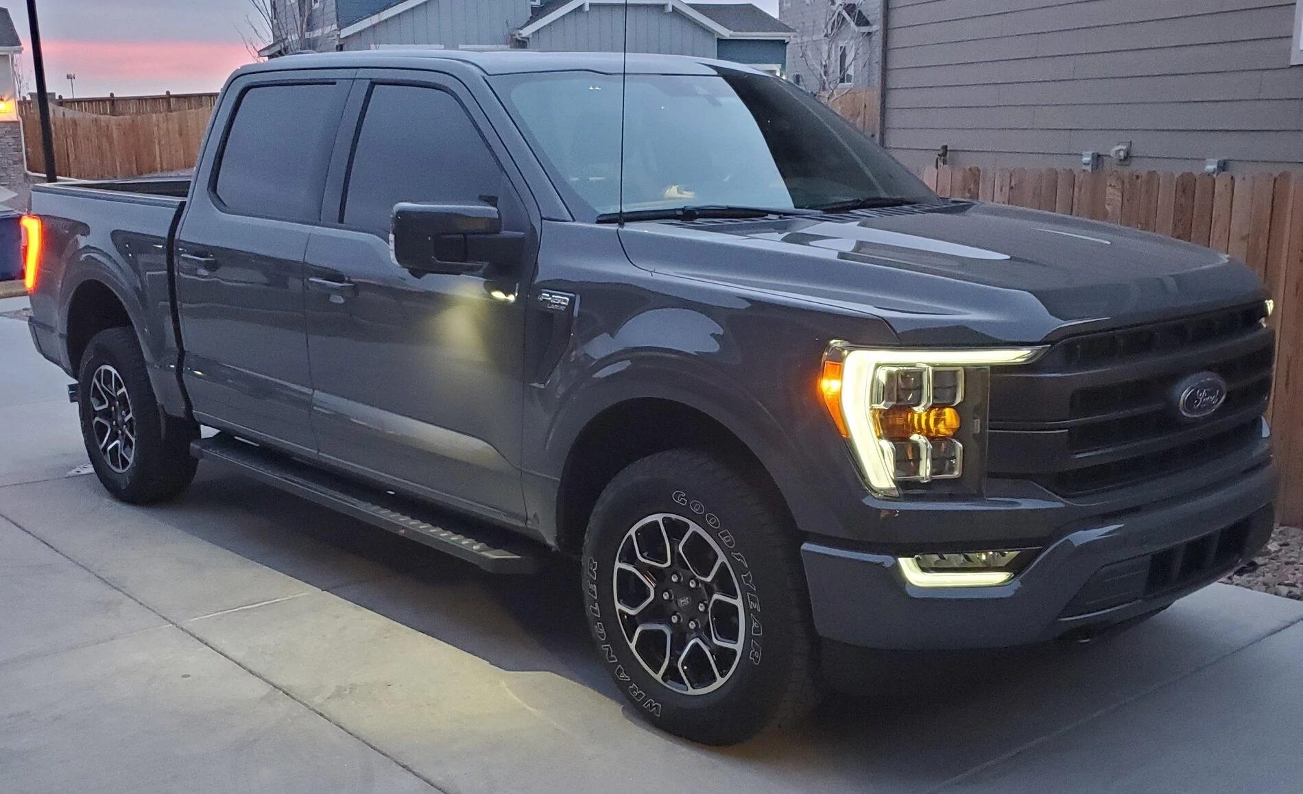 Ford F-150 Lead foot gray build in progress TRUCK