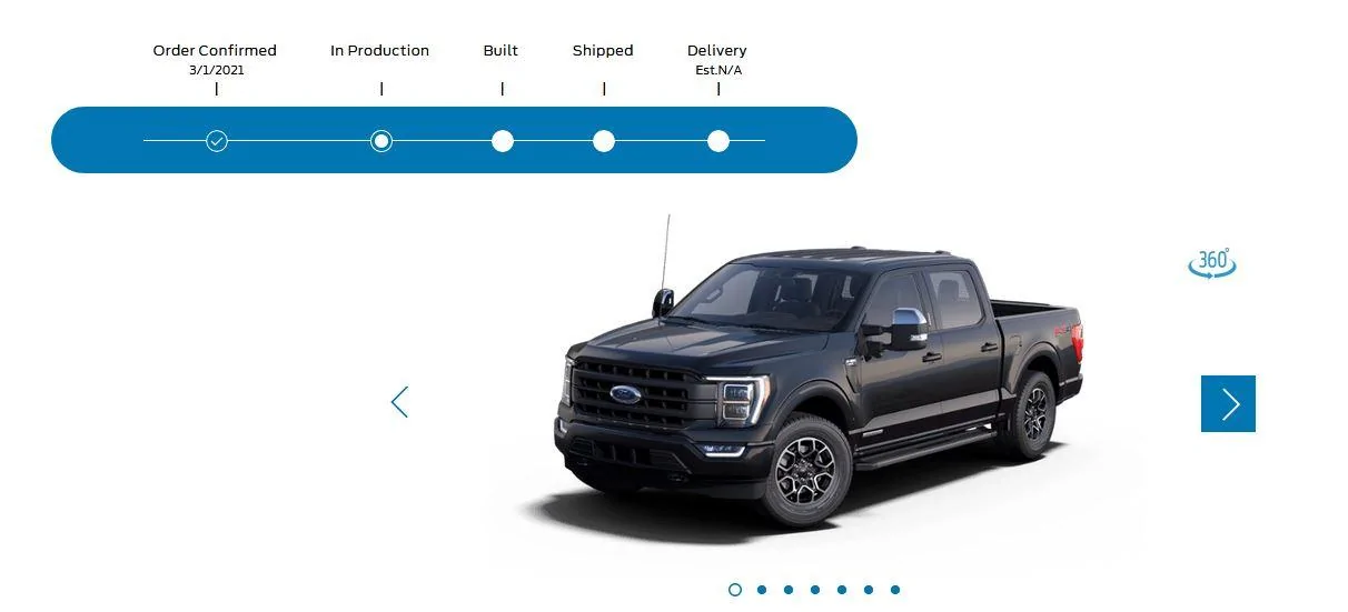 Ford F-150 04/05 Build Week Truck