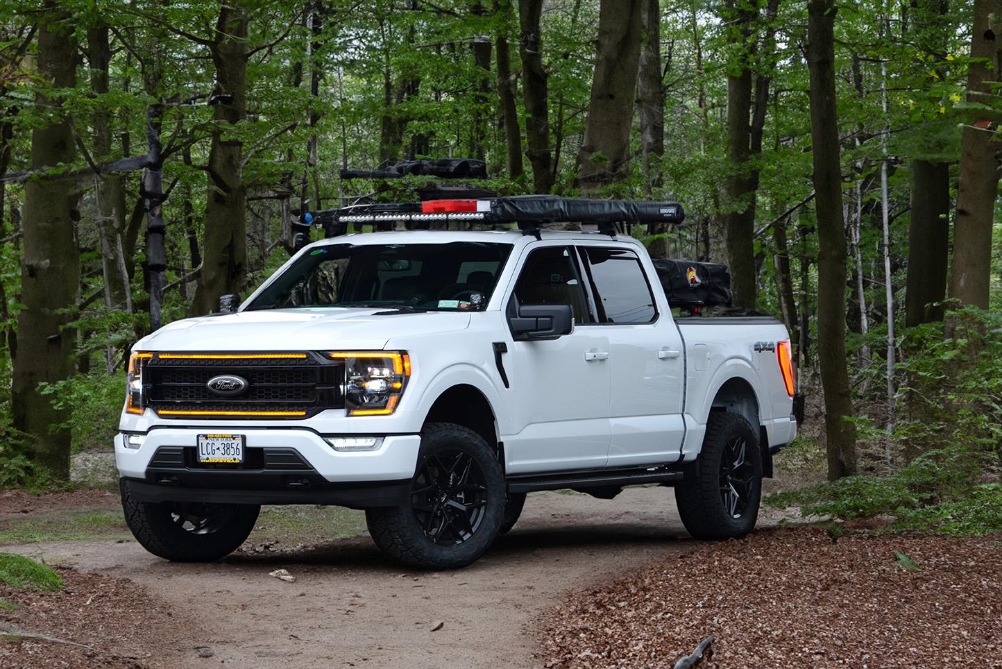 Ford F-150 Morimoto Headlights & Grille Installed Truck1