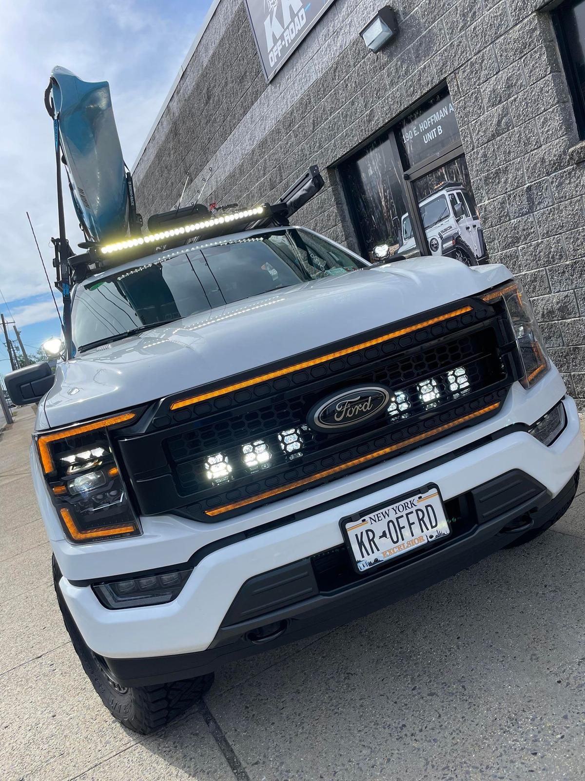 Ford F-150 Behind the Grille Light Kit Truck2