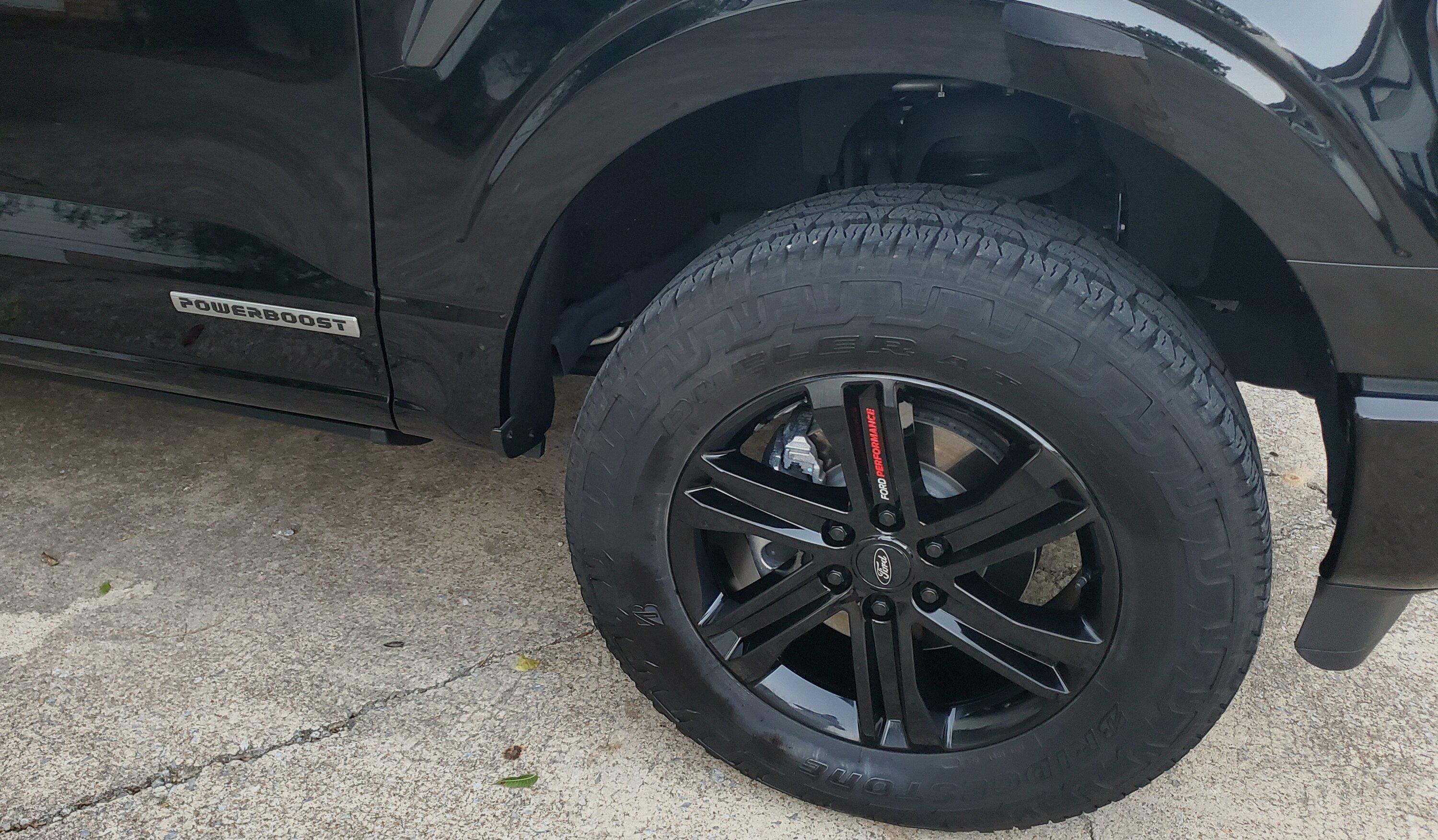 Ford F-150 Apples to apples efficiency comparison -- factory 33s vs. LT 34s tires, fixed course two