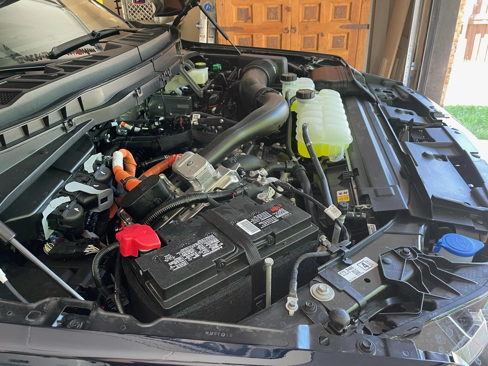 Ford F-150 2024 King Ranch picked up from Granger Ford Under Hood Pass