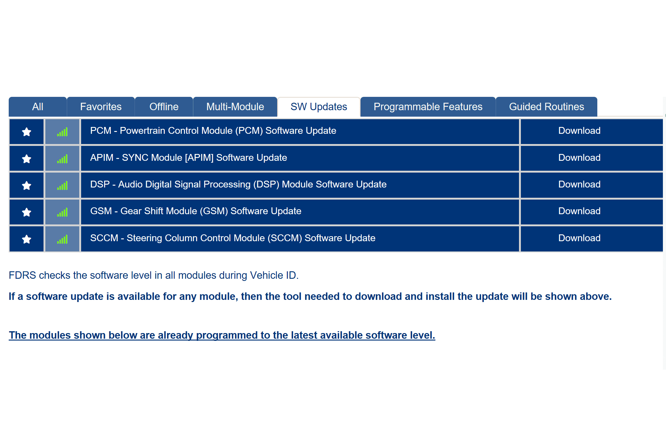 Ford F-150 ECU module programming guide using FDRS Untitled