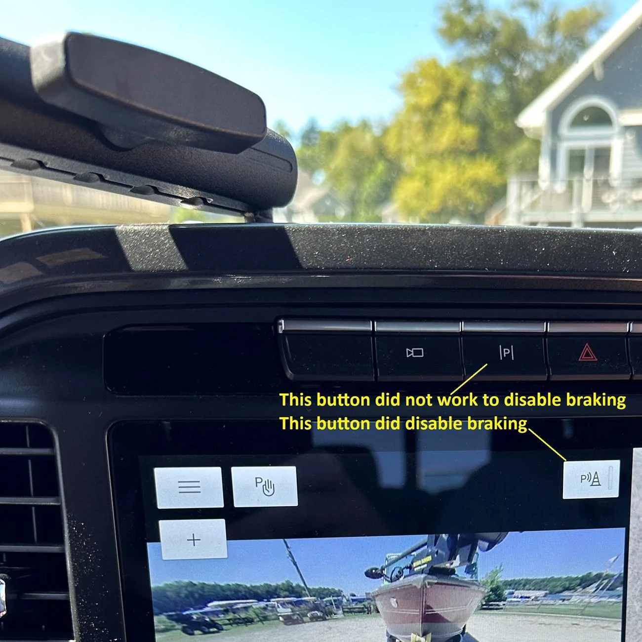 Ford F-150 Unwanted braking while backing trailer into water Untitled