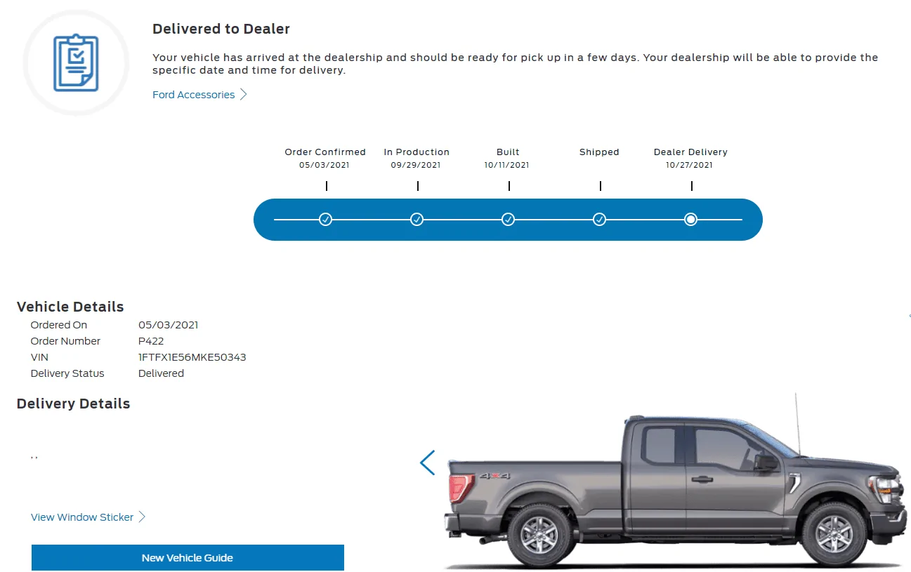 Ford F-150 9/27 Build Week Untitled