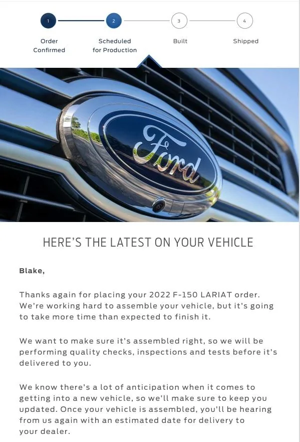 Ford F-150 03/21/22 Build Week Group Untitled