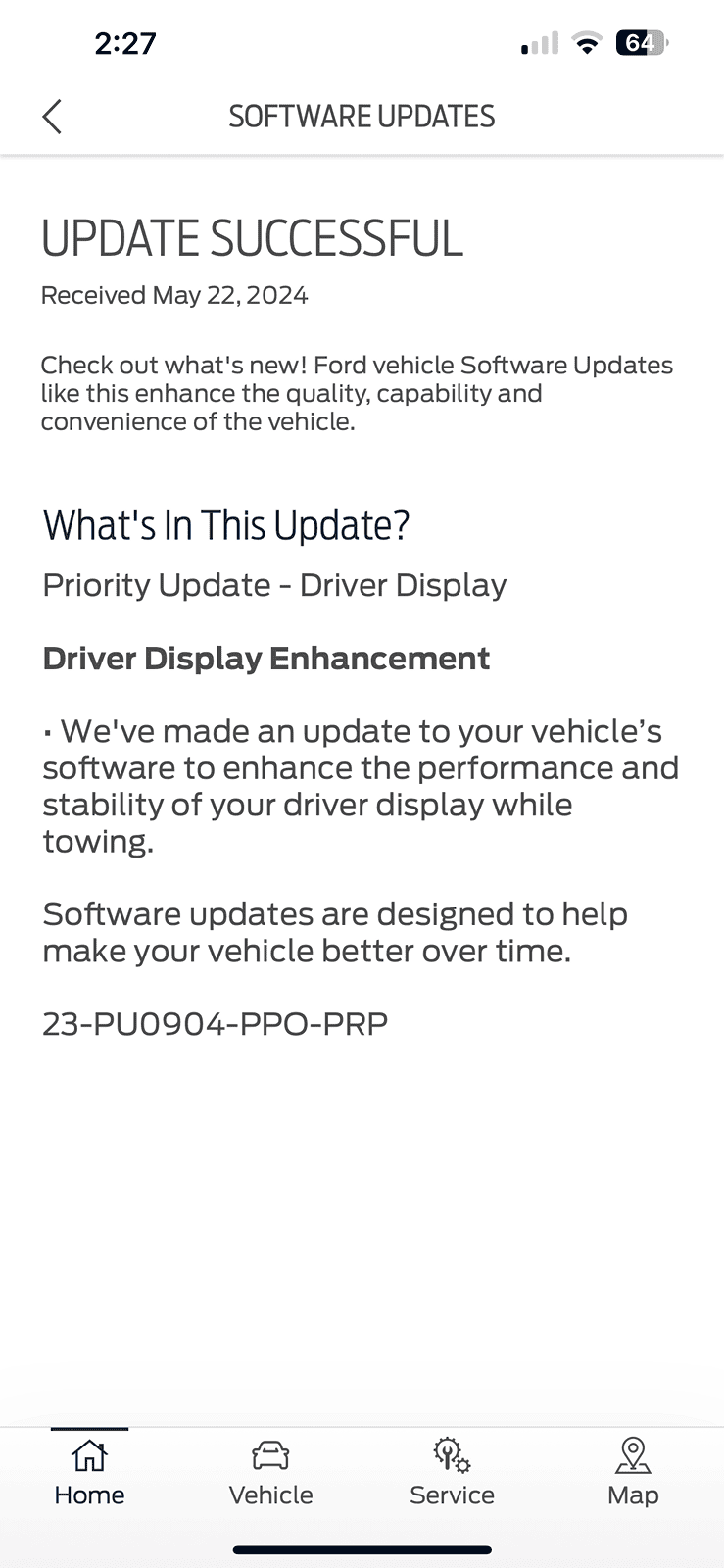 Ford F-150 double secret update ???/ Update522