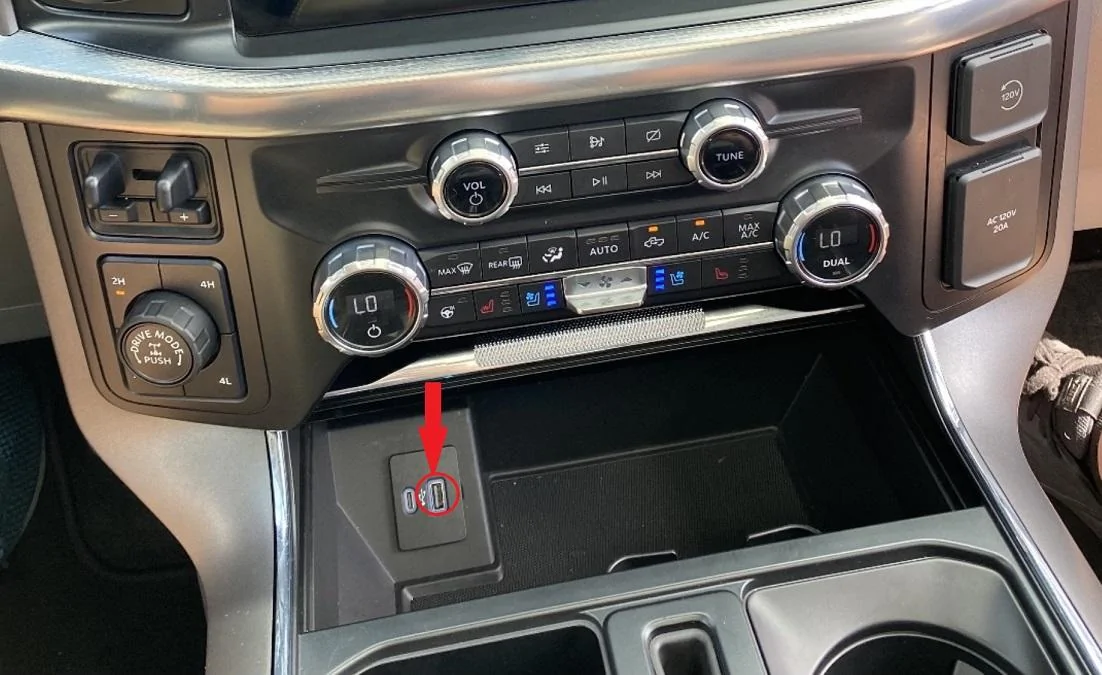 Ford F-150 CD Player? USB