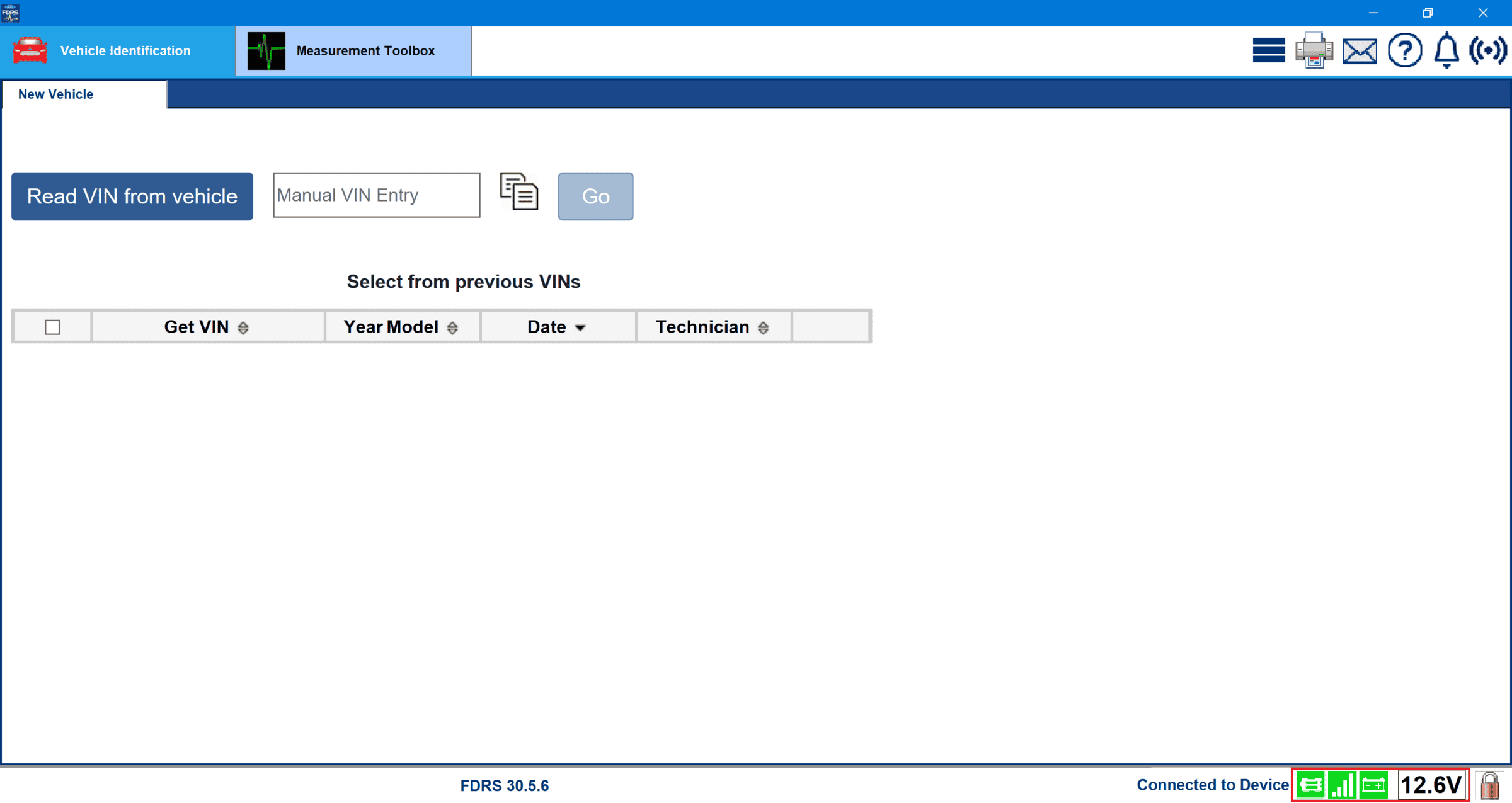 Ford F-150 ECU module programming guide using FDRS VINREAD