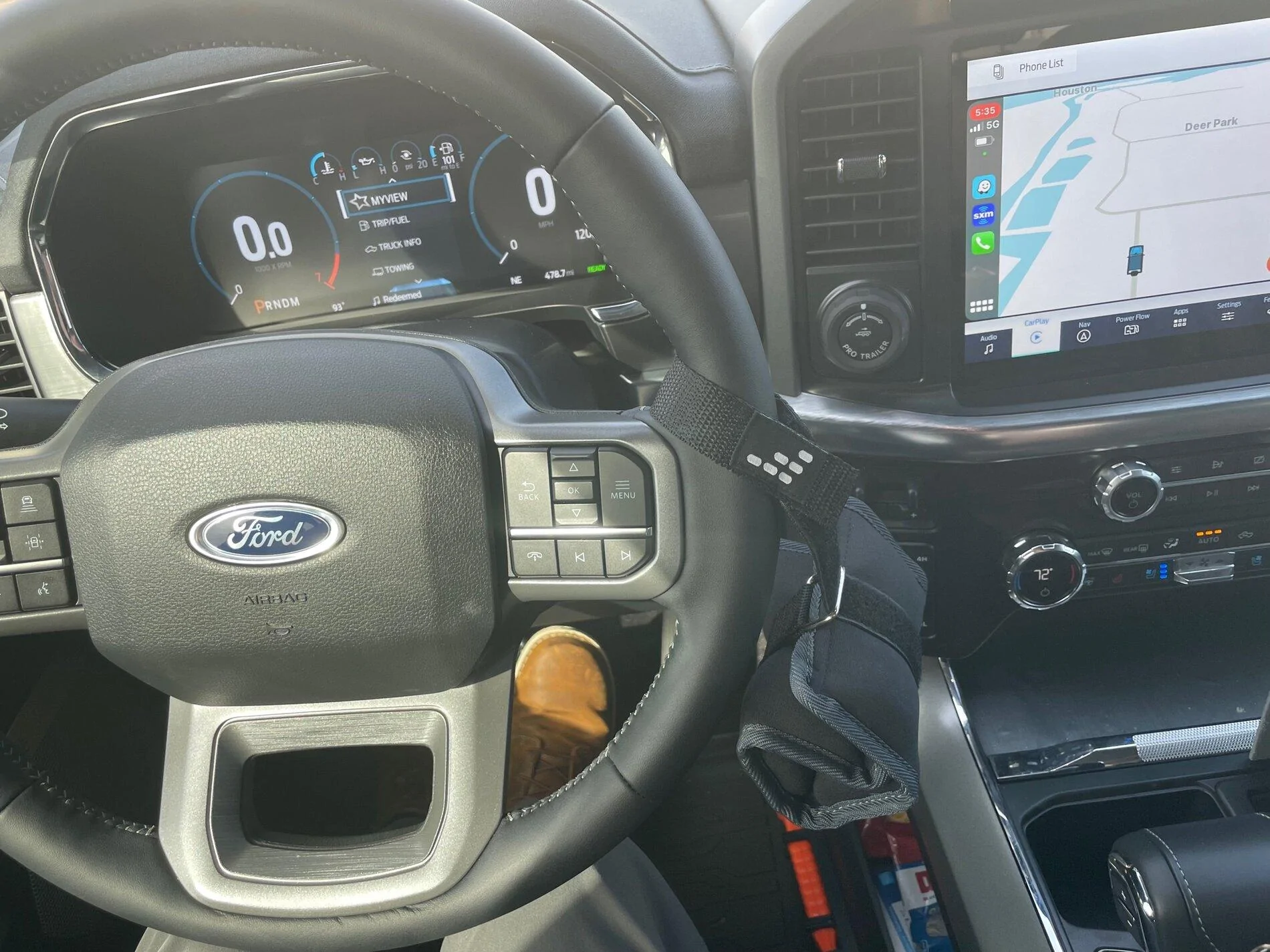 Ford F-150 Getting Lane Centering to Work Properly Weight Pos 3