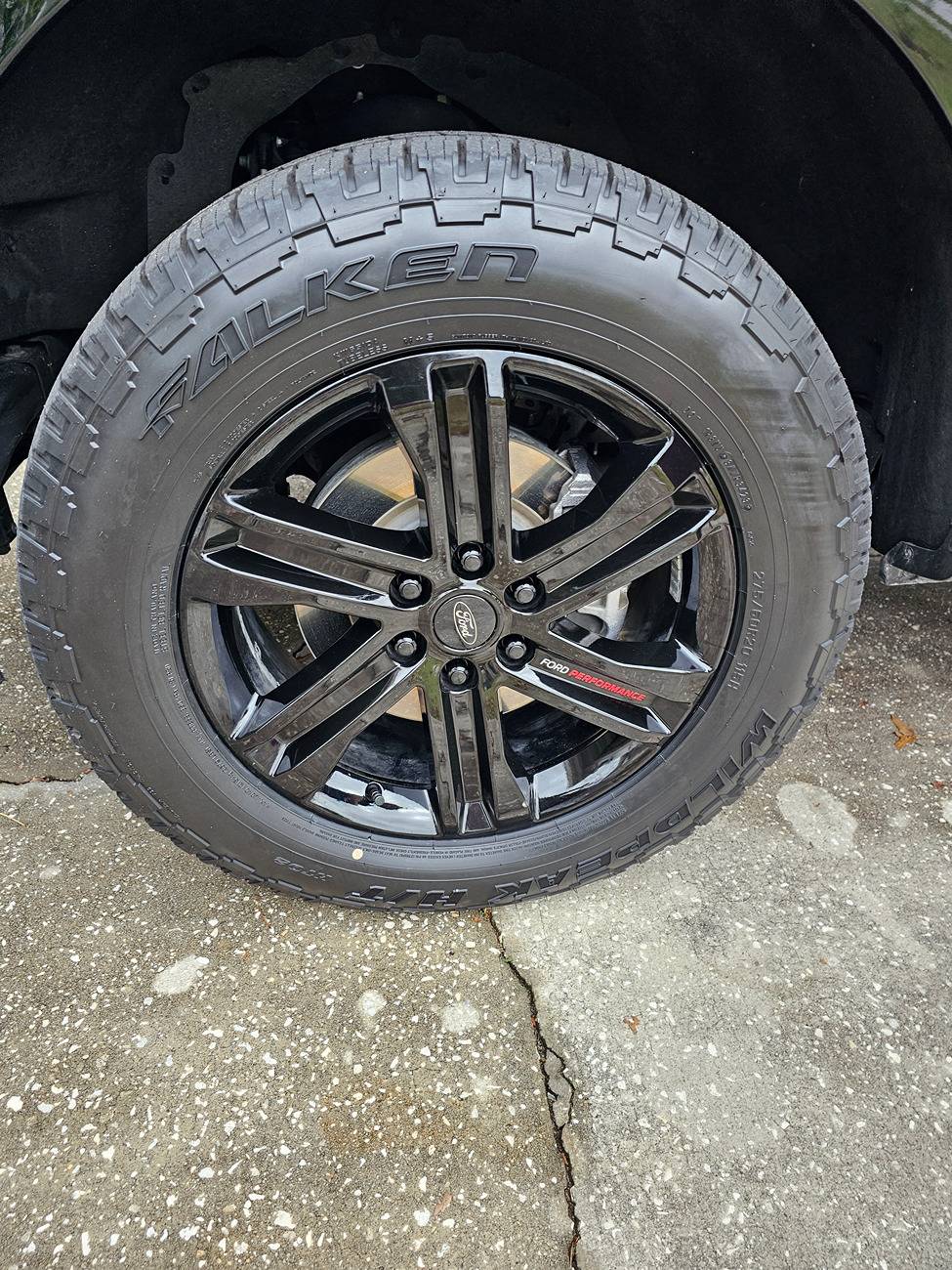 Ford F-150 Anyone running these Ford Performance 20" wheels? Have not seen them. Wheel