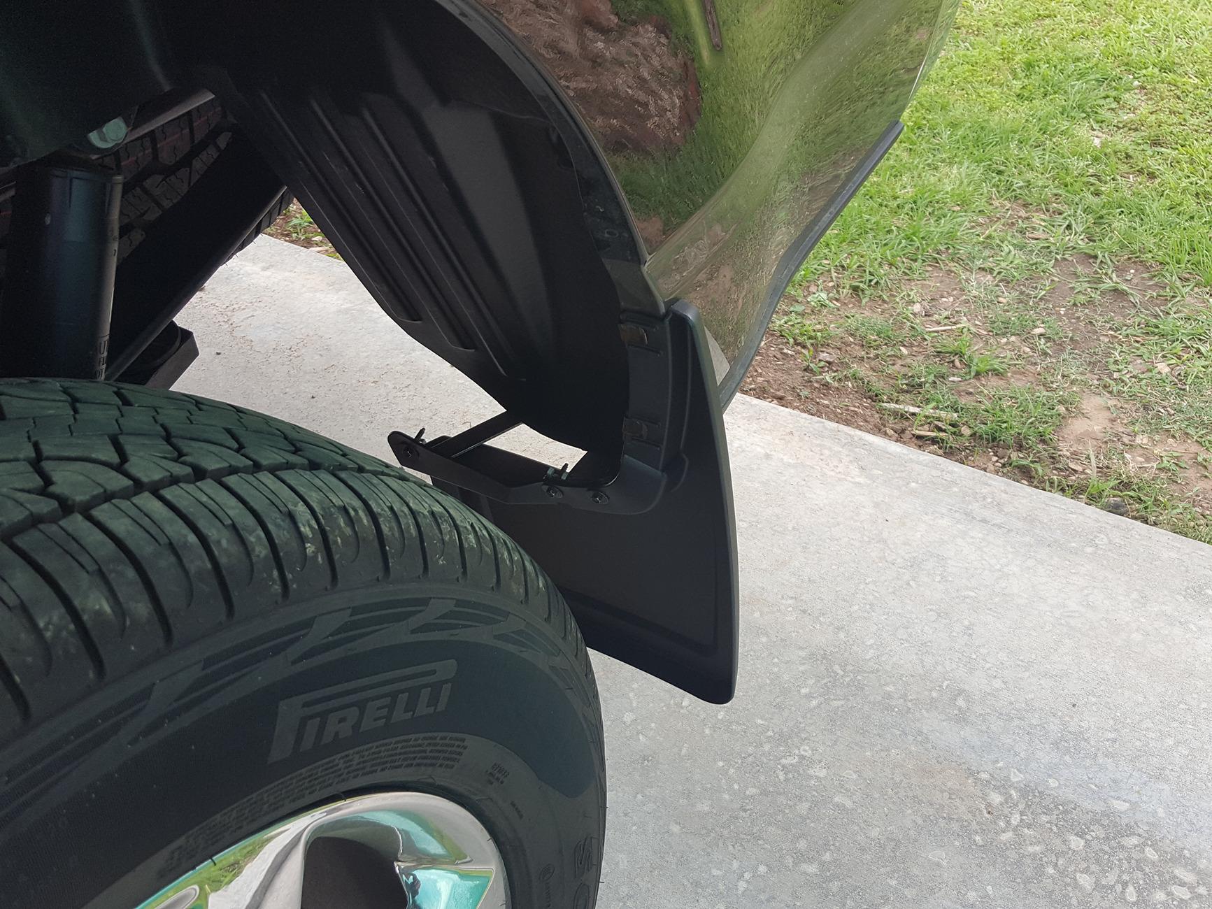 Ford F-150 Mud flaps wheel liners splash guards (2)