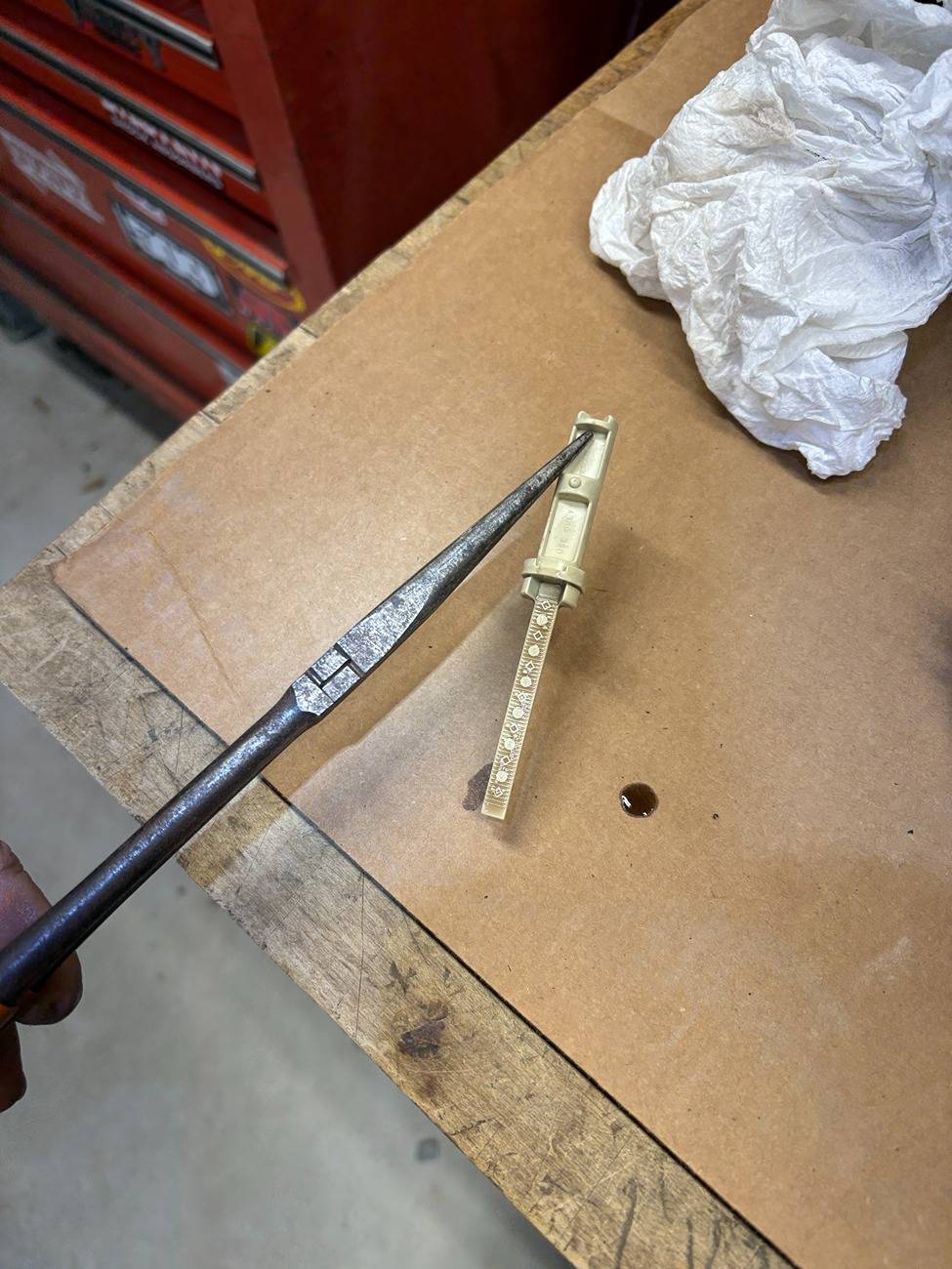 Ford F-150 Powerboost Transmission Fluid Dipstick Fill Level While running 5.JPG