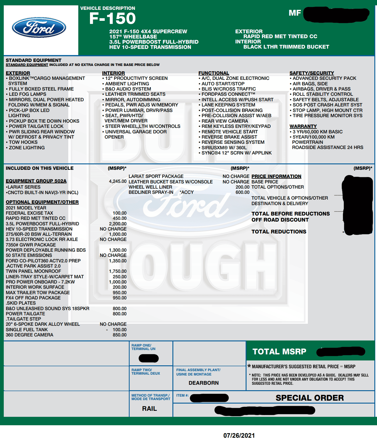 Ford F-150 ECU module programming guide using FDRS WindowSticker