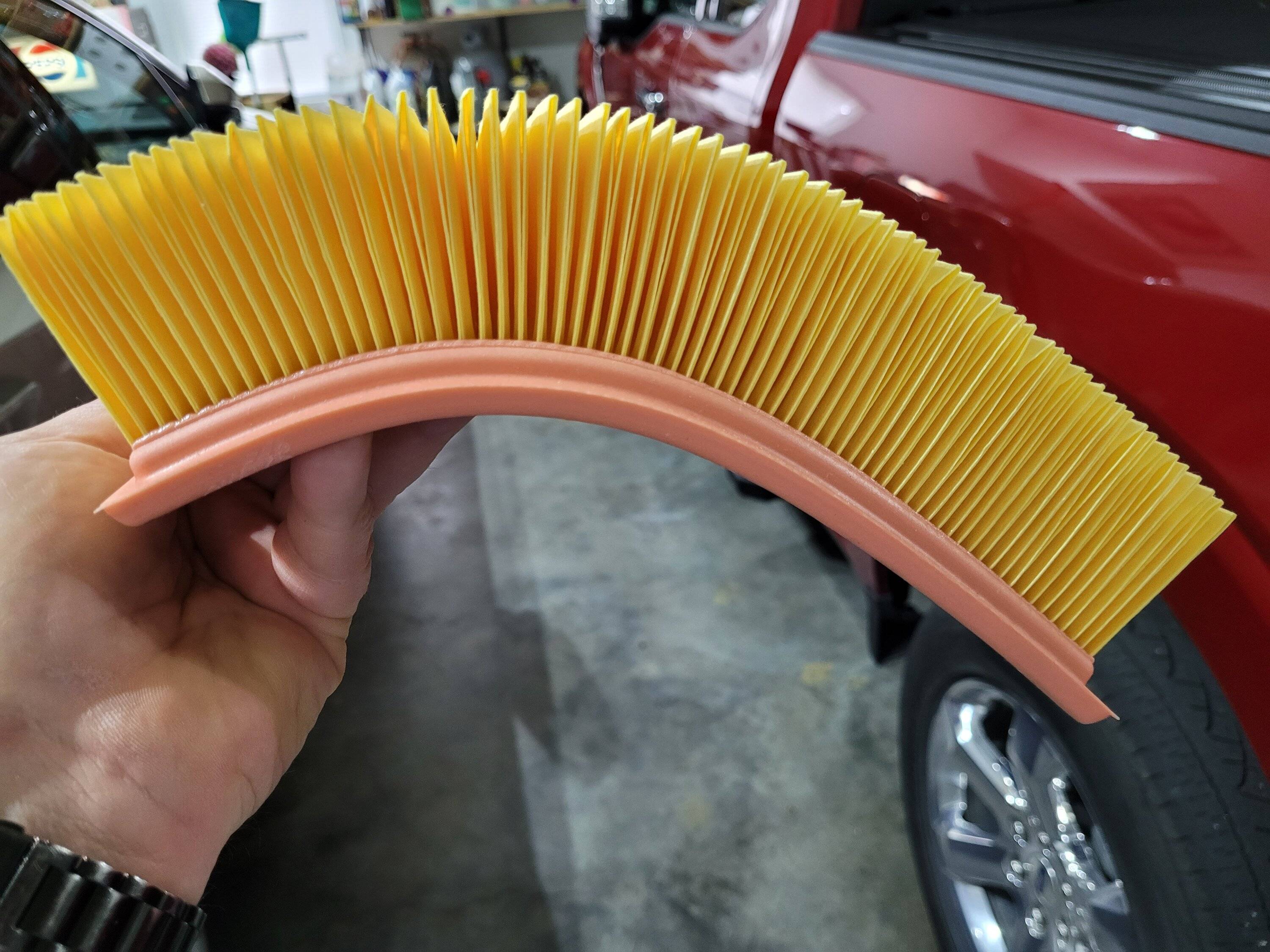Ford F-150 Air Filter Comparison Wix Flex