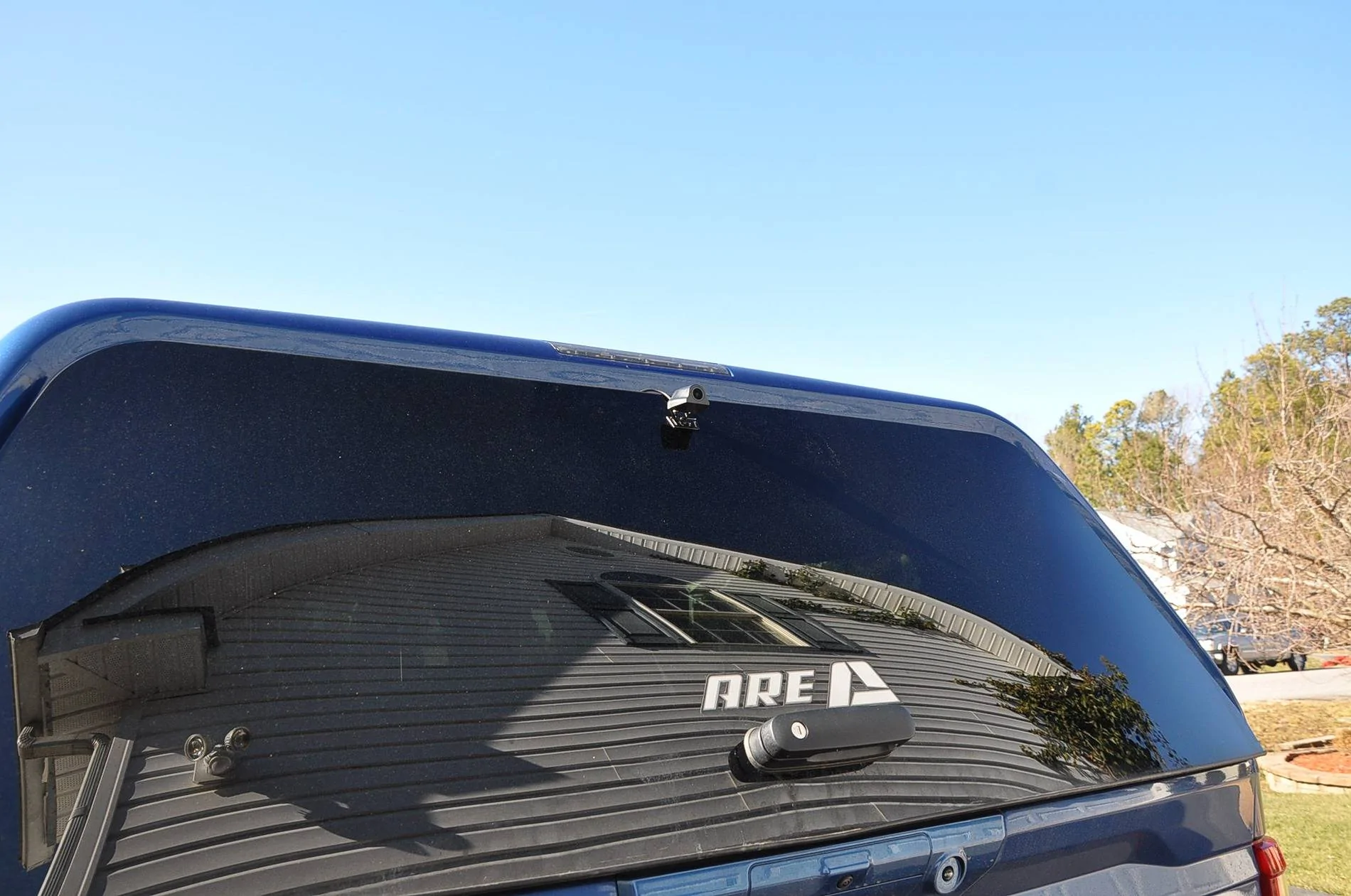 Ford F-150 How to Run Rear Dashcam Cable into Truck Cap Wolf3