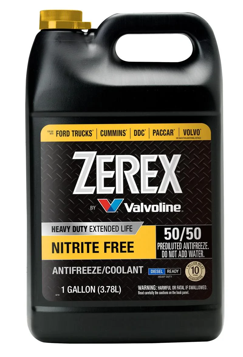 Ford F-150 Coolant low and changing color Zerex yello