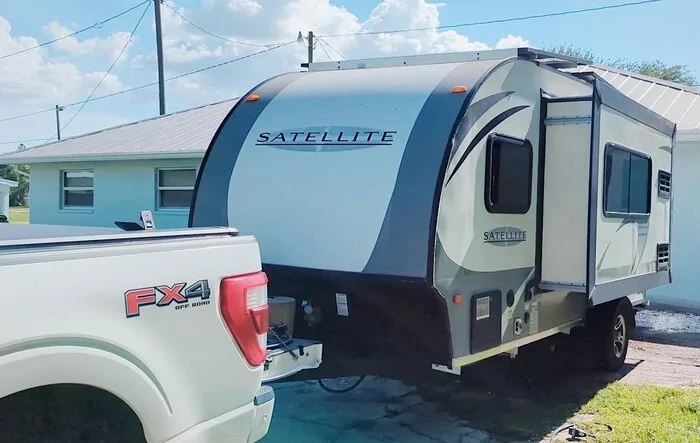 F-150 Powerboost Charging Travel Trailer While Driving [Video]