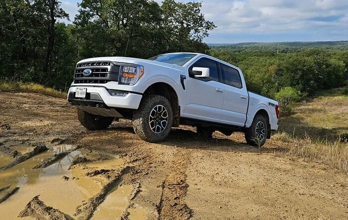 First time really testing my truck offroad
