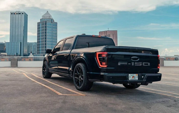 Check out this Ford F150 on 22x10 BRINK B207 Wheels Lowered 3"/5"