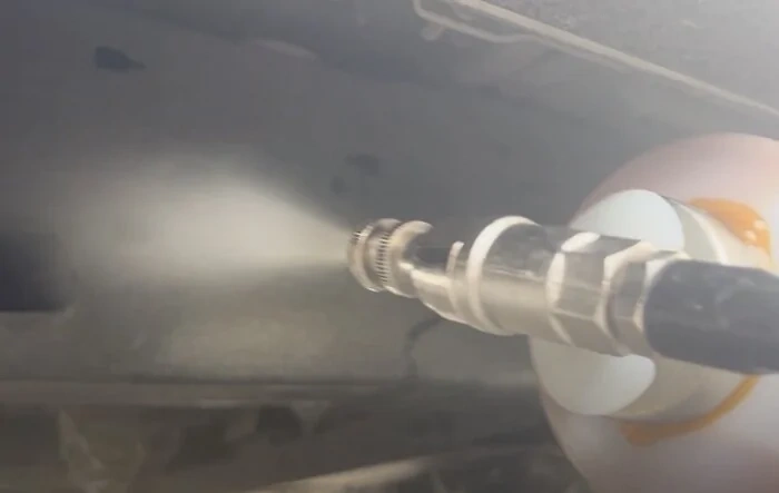 Applying Fluid Film to undercarriage, quick write-up with tips to make it very easy.