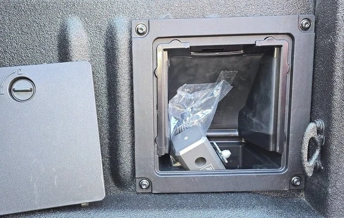 Installing Gen14.5 (MY24) Loading Compartment Partition (Bed Storage Box) RL3Z60286A72AB Into Gen14 (MY23) F-150 -- DIY how-to instructions & photos