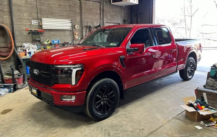 First 2025 F-150 Platinum delivered!