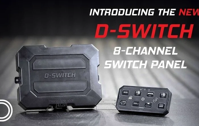 Meet the D-Switch 8-Channel Switch Panel—Full Command at Your Fingertips | Diode Dynamics