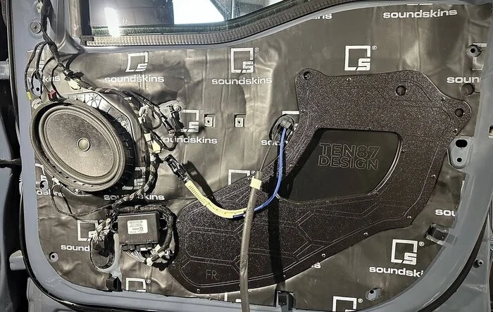 How to install sound deadening and door block off plates