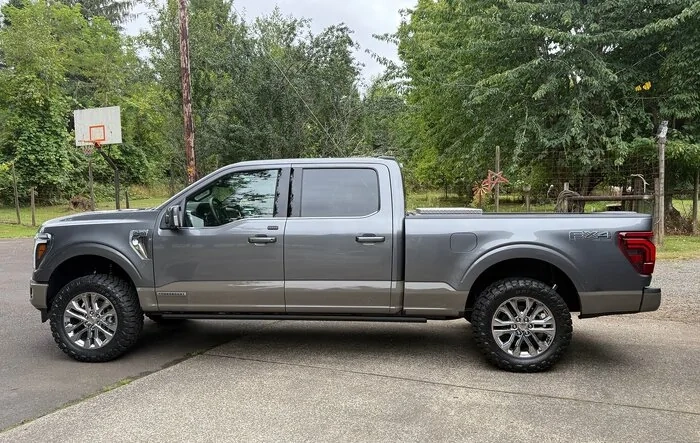 2025 King Ranch Leveled on Bilstein Kit