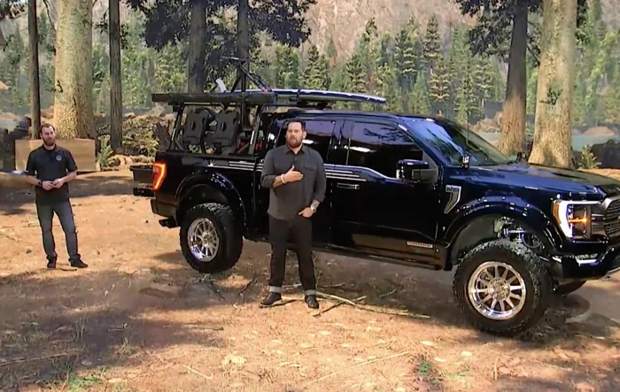 Watch the 2021 F-150 BDS Suspension Custom Build From Ford Auto Nights SEMA Webcast